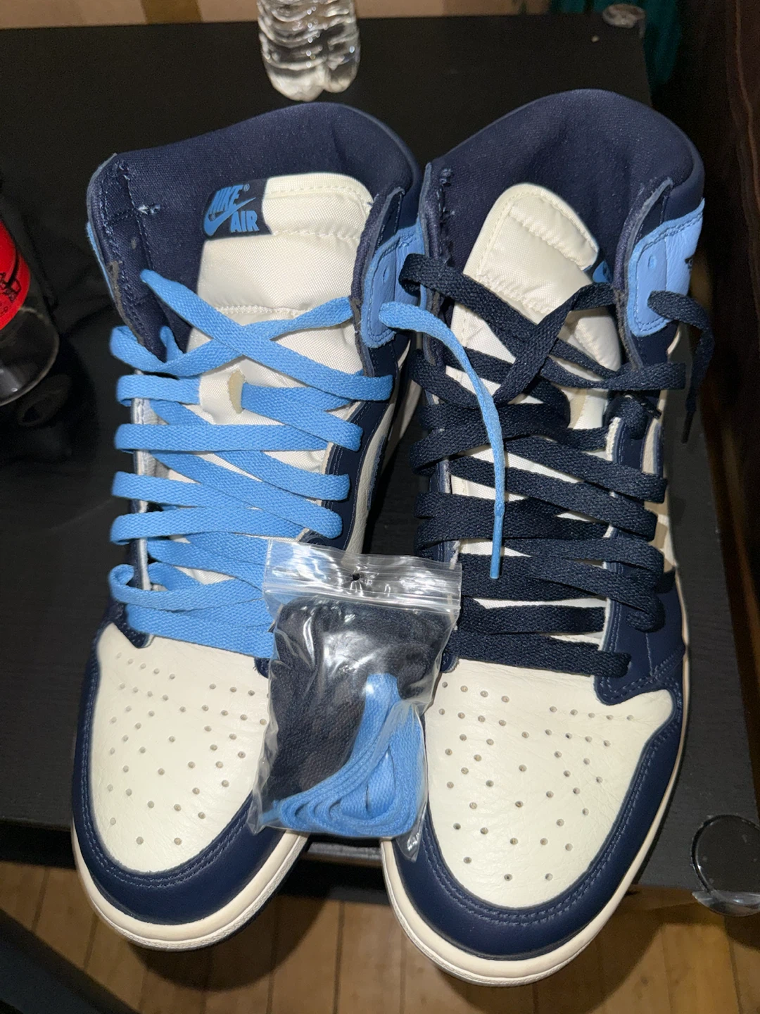 Nike Air Jordan 1 Obsidian High Top Sneakers - photo 5