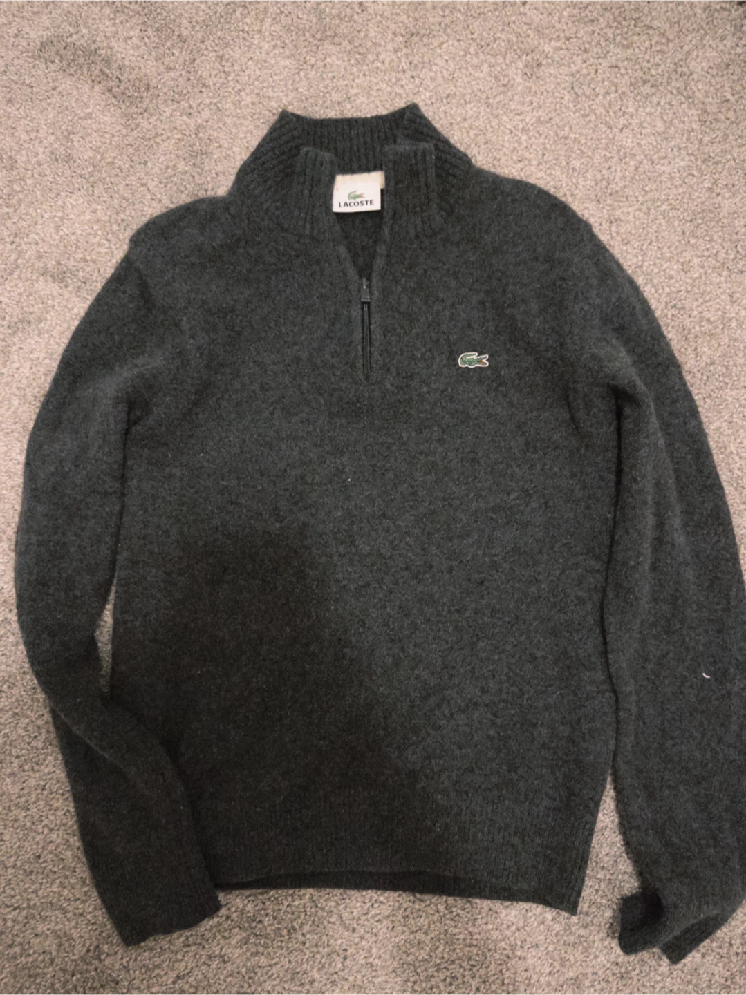 Lacoste Quarter-Zip Sweater - photo 2