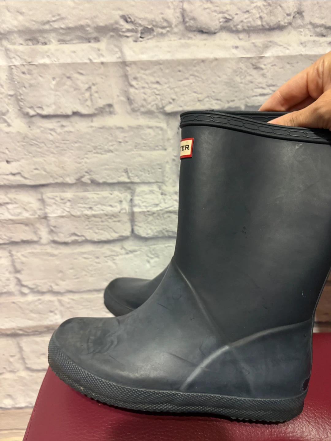 Hunter Kids Rubber Rain Boots UK 12 - photo 2