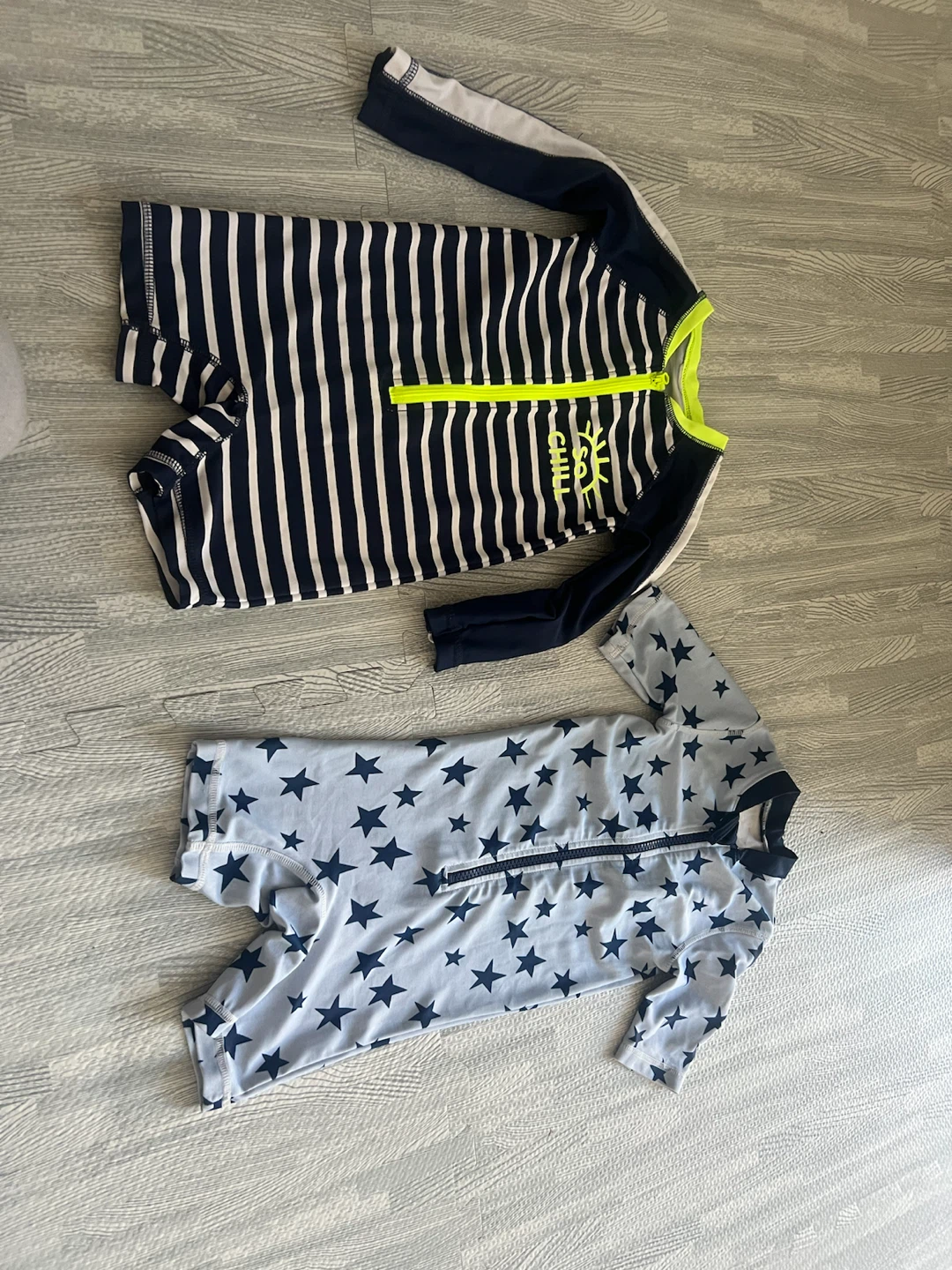 Two baby swimsuits