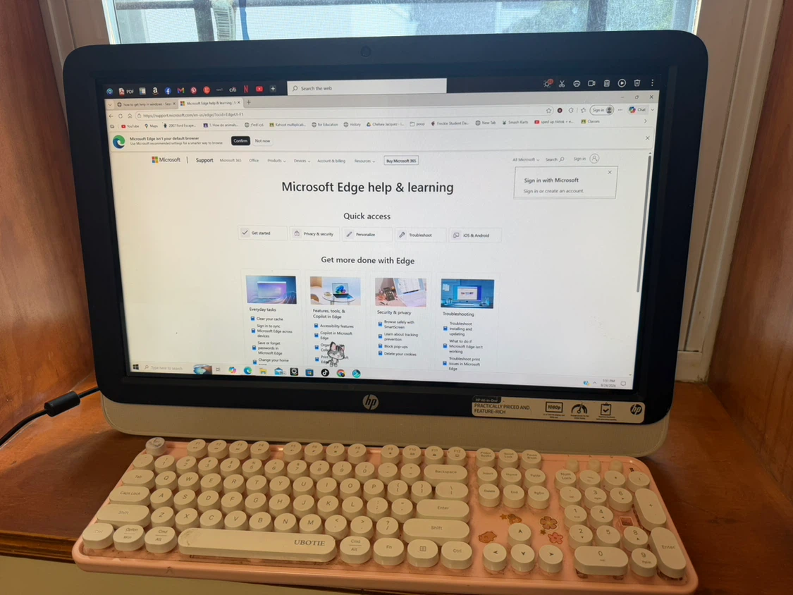 HP All-in-One Desktop Computer