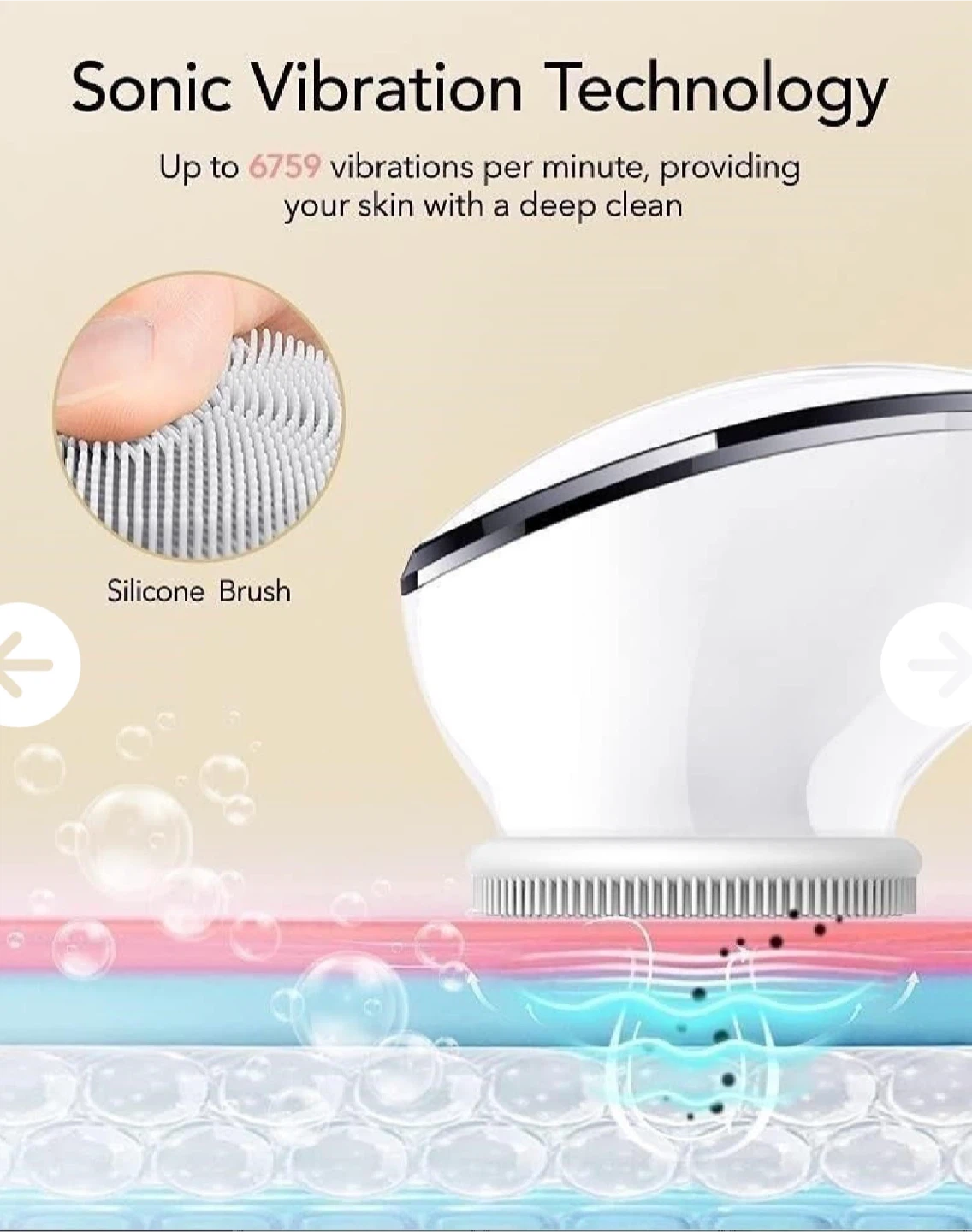 AEVO Sonic Facial Cleansing Brush - photo 2