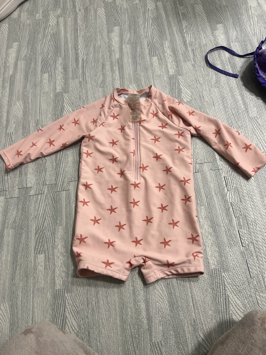 Little Earthling Starfish Swimsuit 12-18M