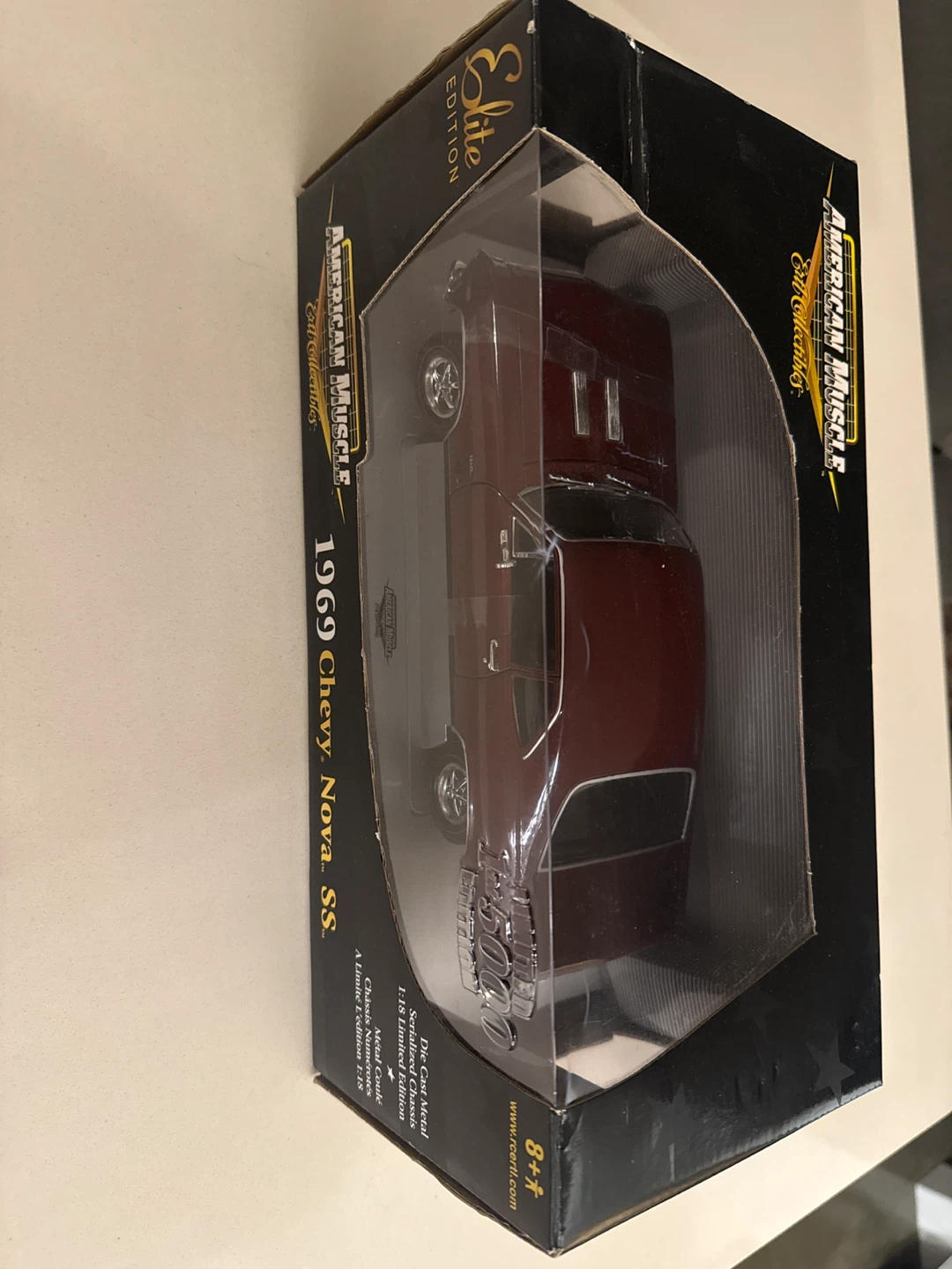 American Muscle Ertl Collectibles 1969 Chevy Nova SS 1:18 - photo 2