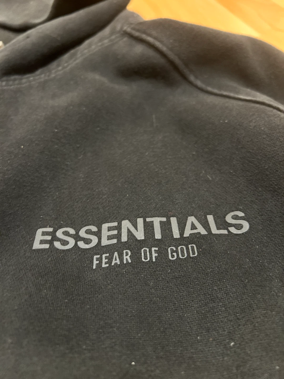 Essentials Black Hoodie - photo 2