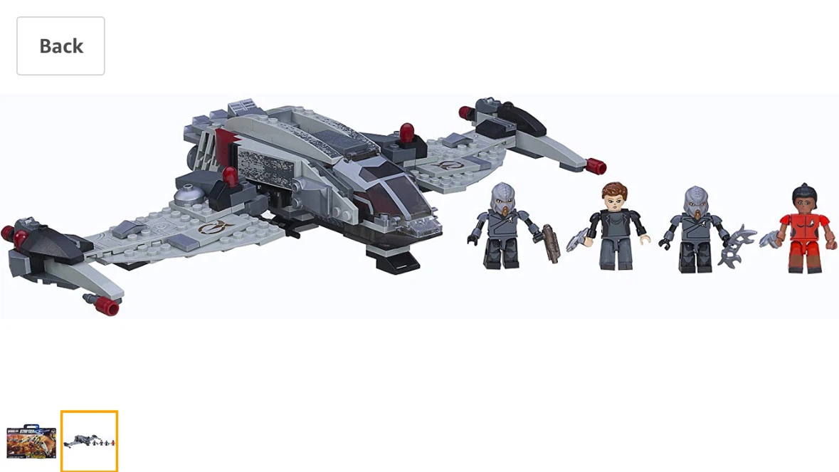 BNIB — KRE-O Star Trek Klingon Bird-of-Prey - photo 2