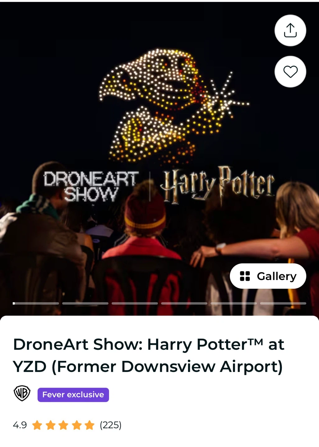 Harry Potter drone show