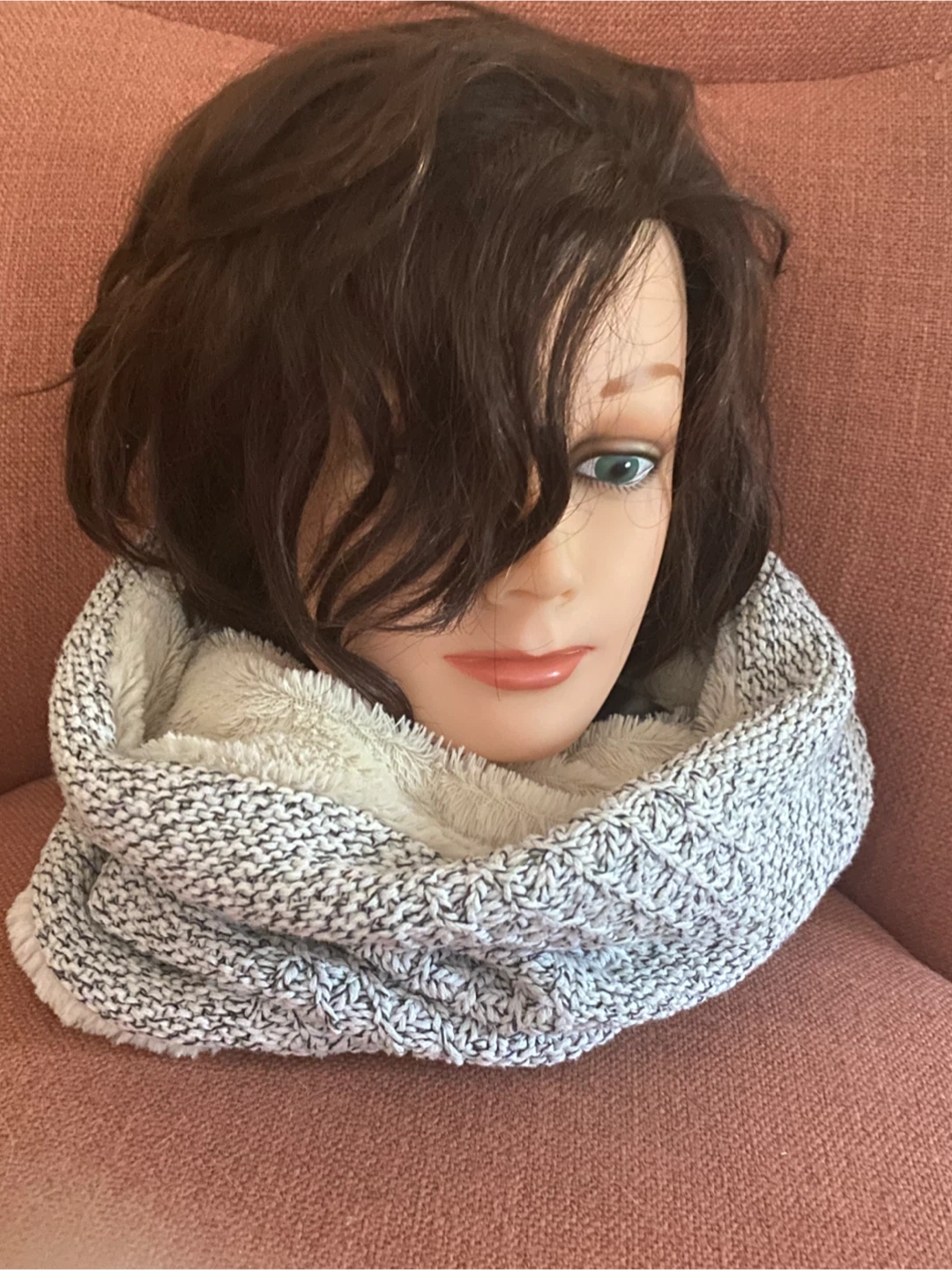 Roots Knit Infinity Hooded Scarf - photo 2