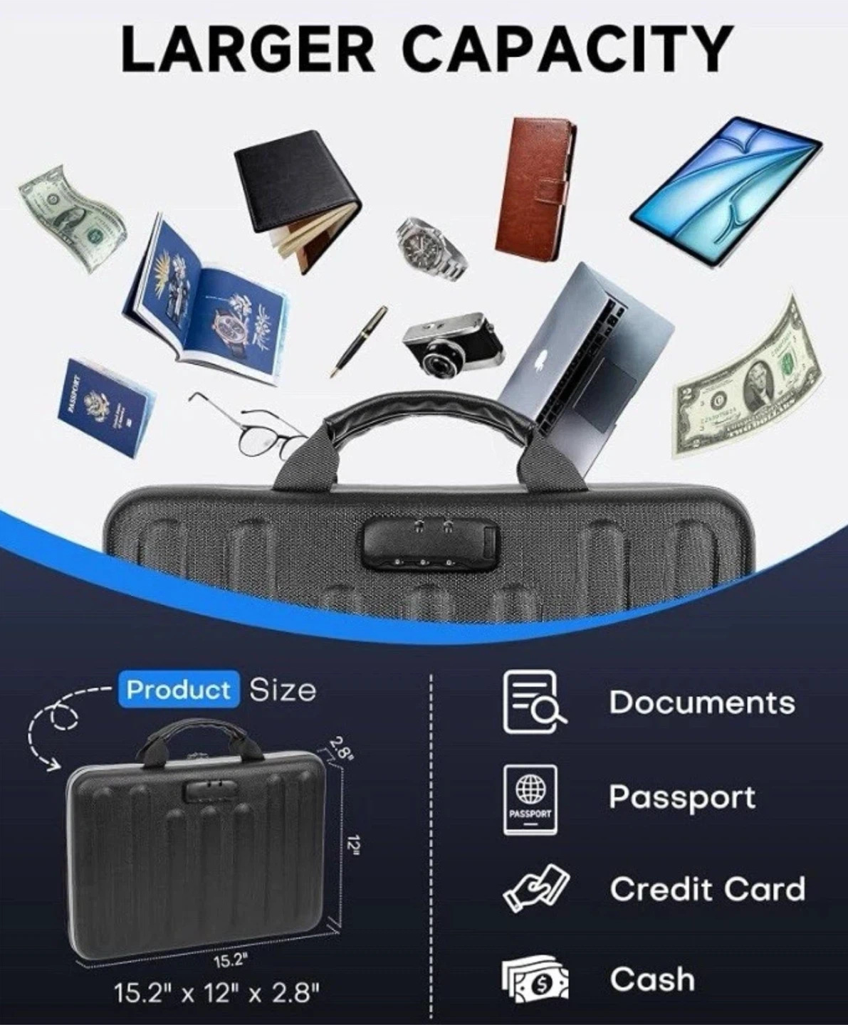 Fireproof Document Organizer Case - photo 4