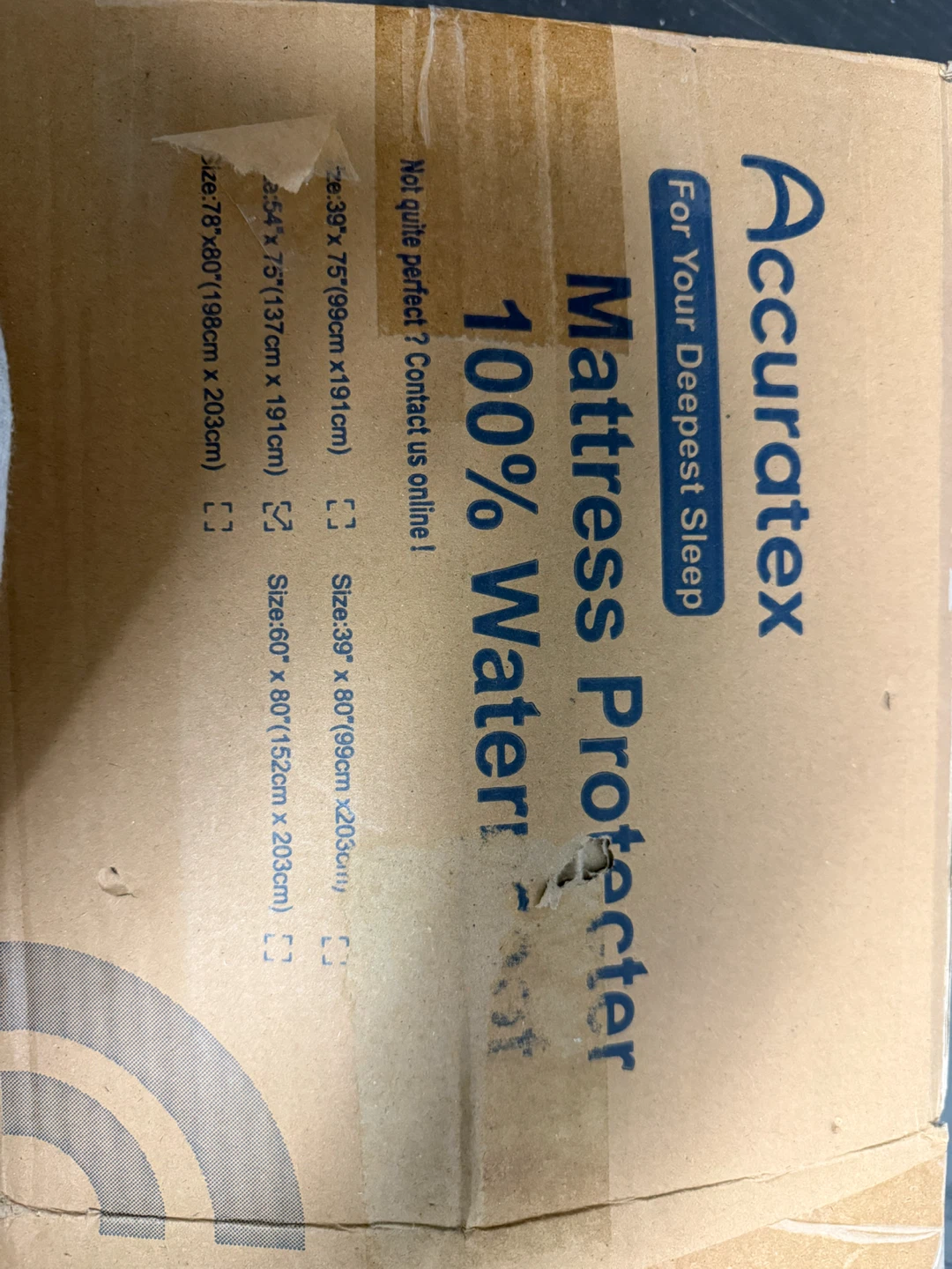 Accuratex Waterproof Mattress Protector