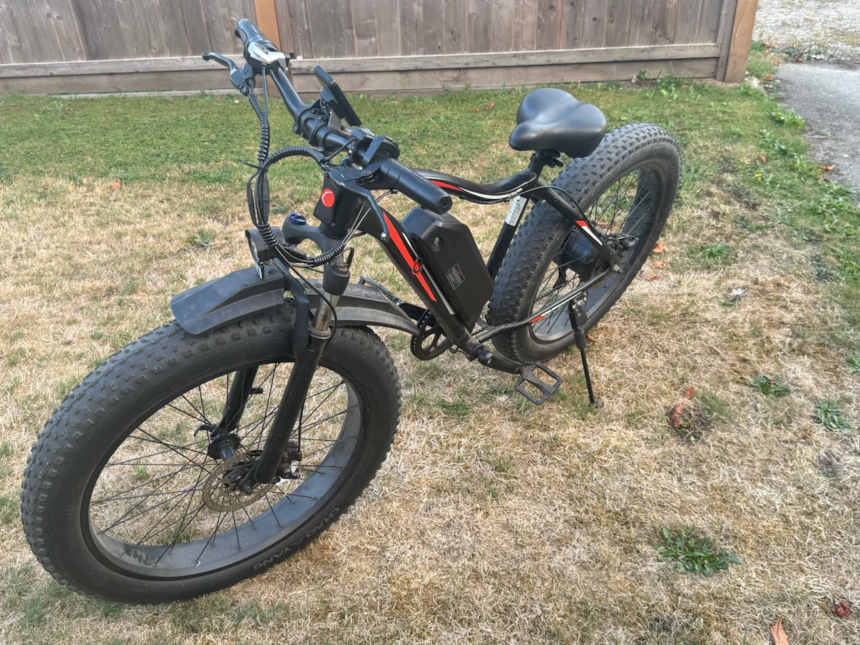 Electric Fat Tire Mountain Bike