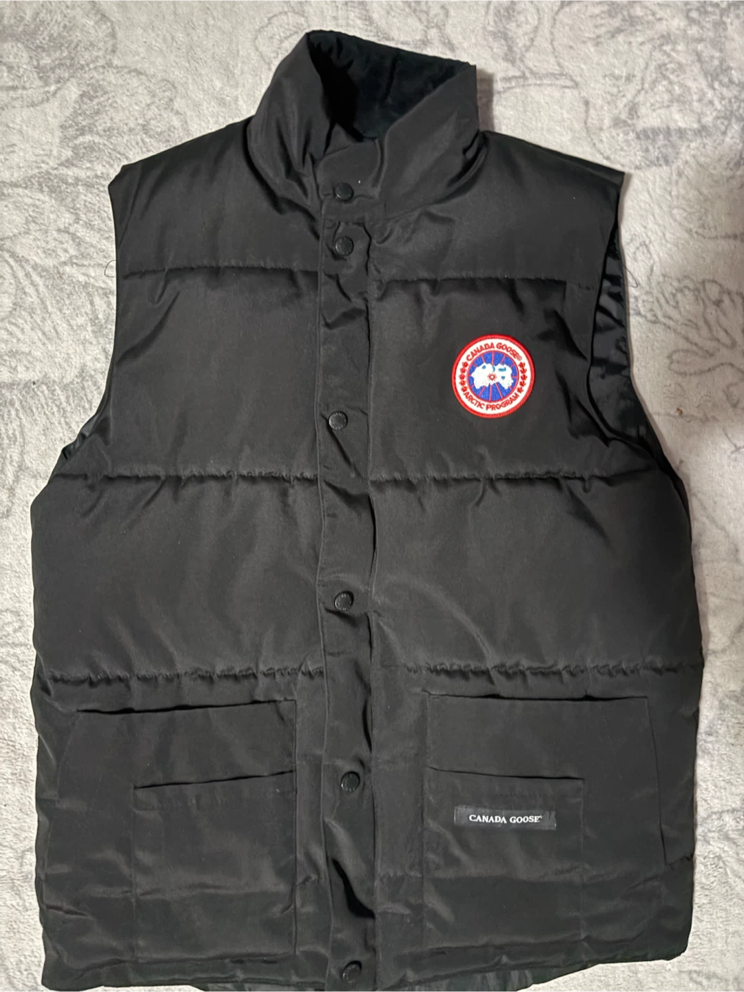 Canada Goose Puffer Vest Black