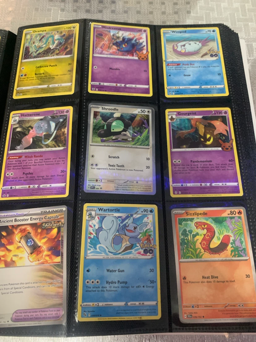 Assorted Pokemon Trading Cards in Binder - photo 3
