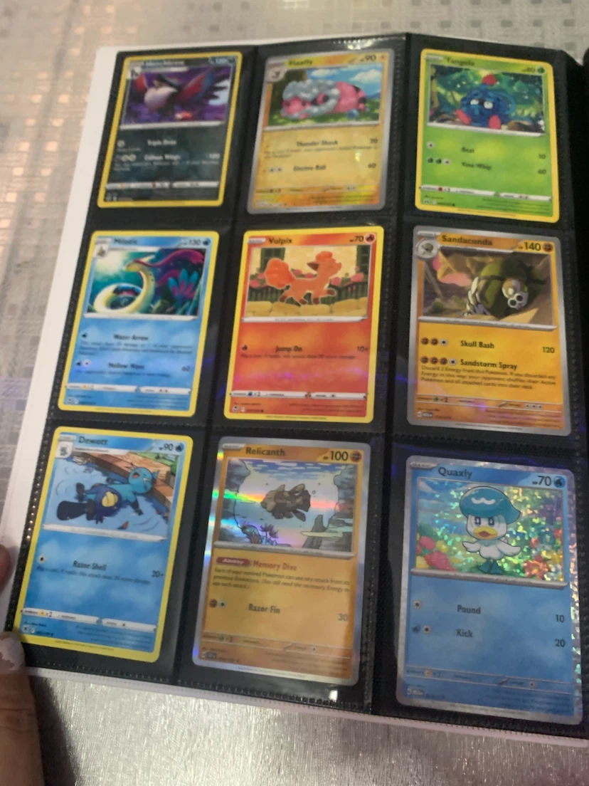 Assorted Pokemon Trading Cards in Binder - photo 4