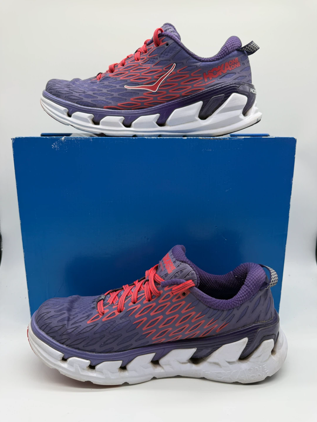 Hoka One One Vanquish 2 Purple Women’s Running Shoes Size US 9