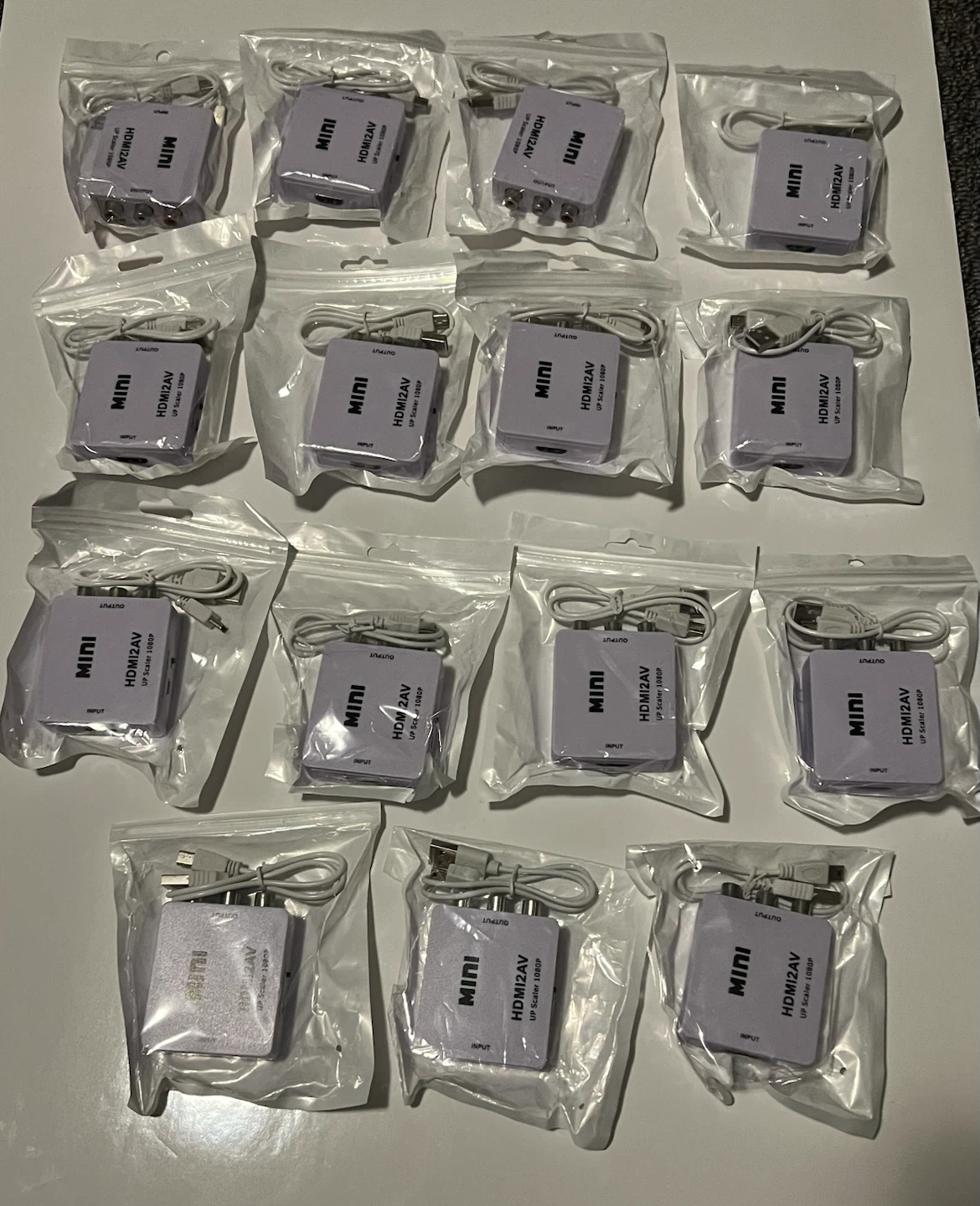 $10 each - Mini HDMI to AV Up Scaler 1080P