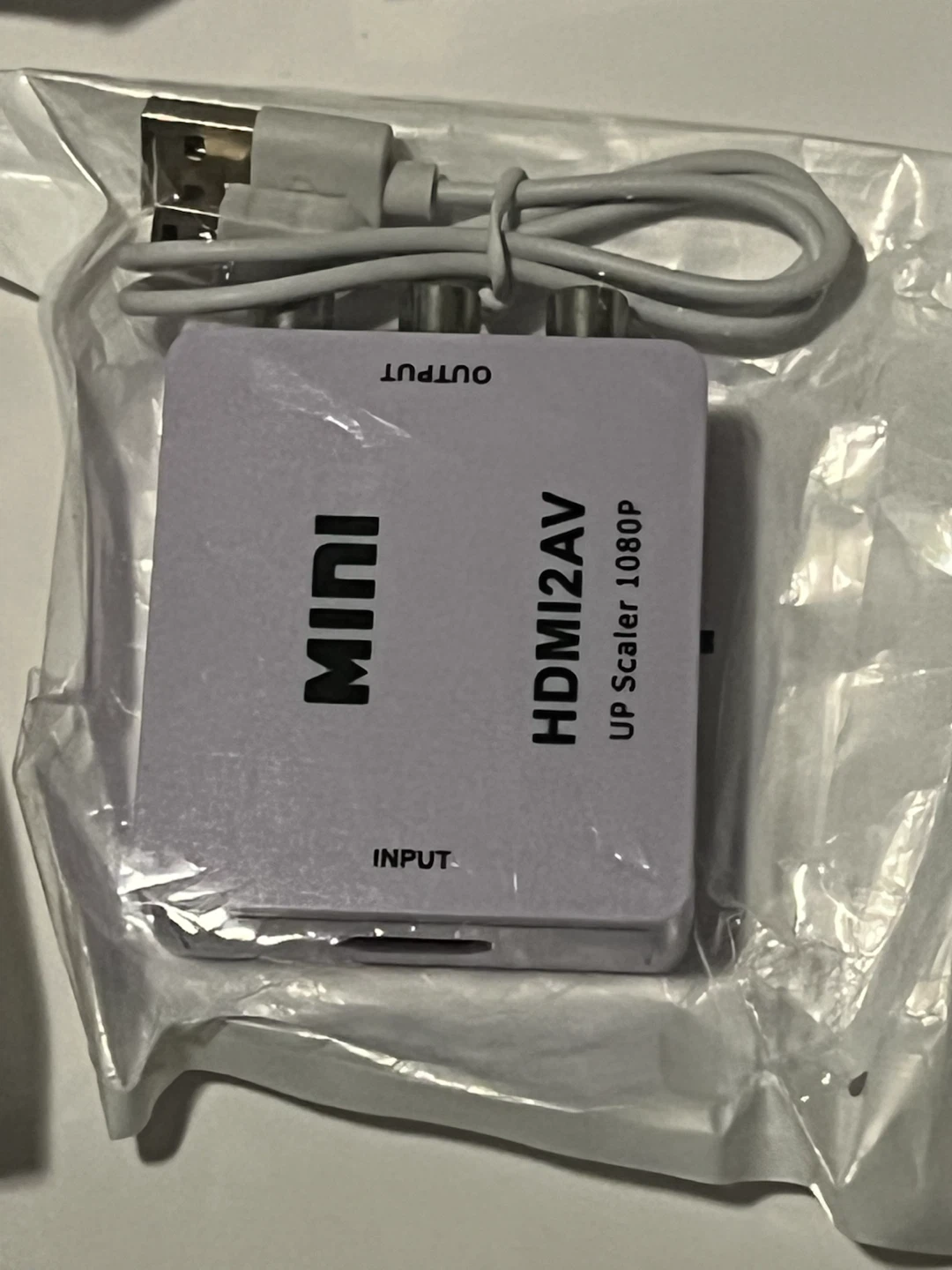 $10 each - Mini HDMI to AV Up Scaler 1080P - photo 2