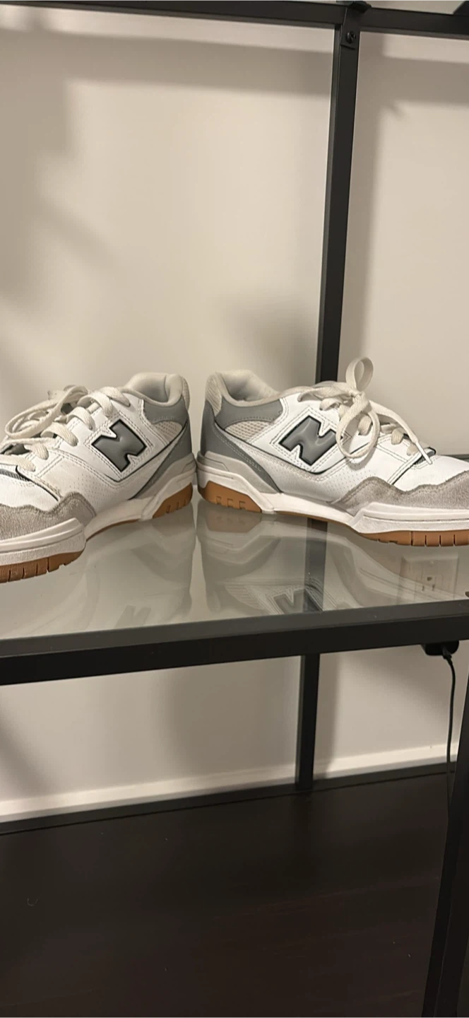 New Balance 550 White and Grey Sneakers - photo 5