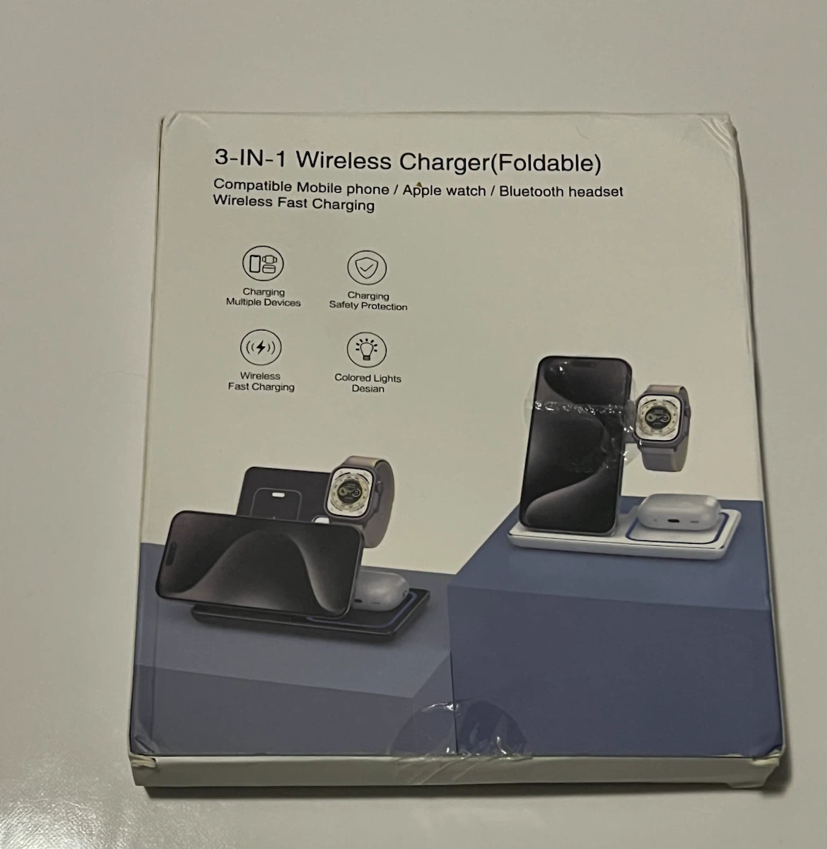 3-in-1 Foldable Wireless Charging Station