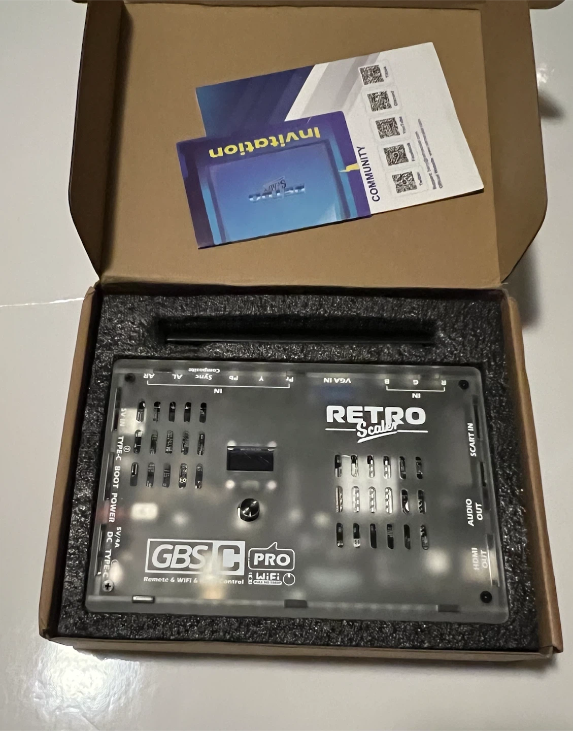Retro Scaler GBSC PRO Converter