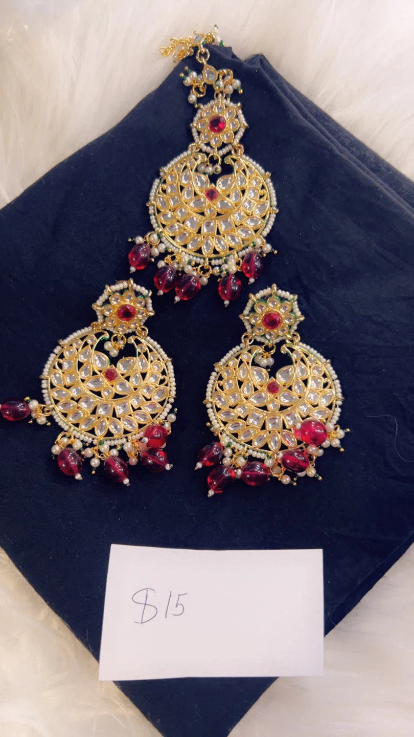 Assorted Traditional Indian Jewellery Sets - photo 2