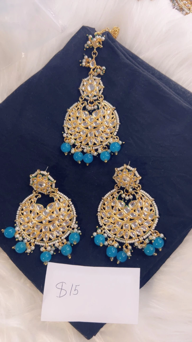 Assorted Traditional Indian Jewellery Sets - photo 5