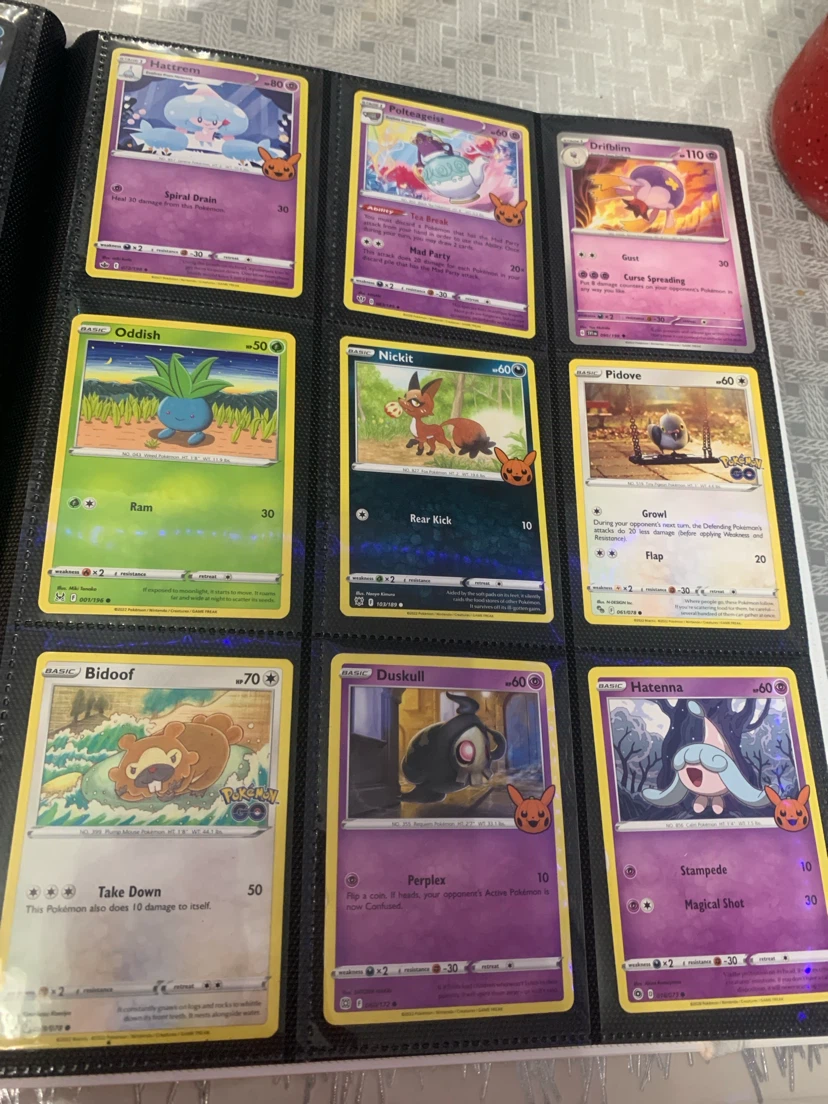 Assorted Pokemon Trading Card Collection