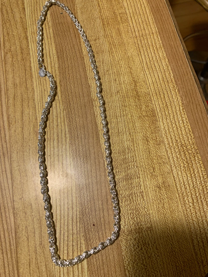 Set of two  925 silver chain necklaces - photo 2