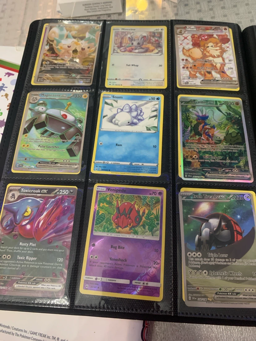 Assorted Pokémon Trading Cards in Binder - photo 3