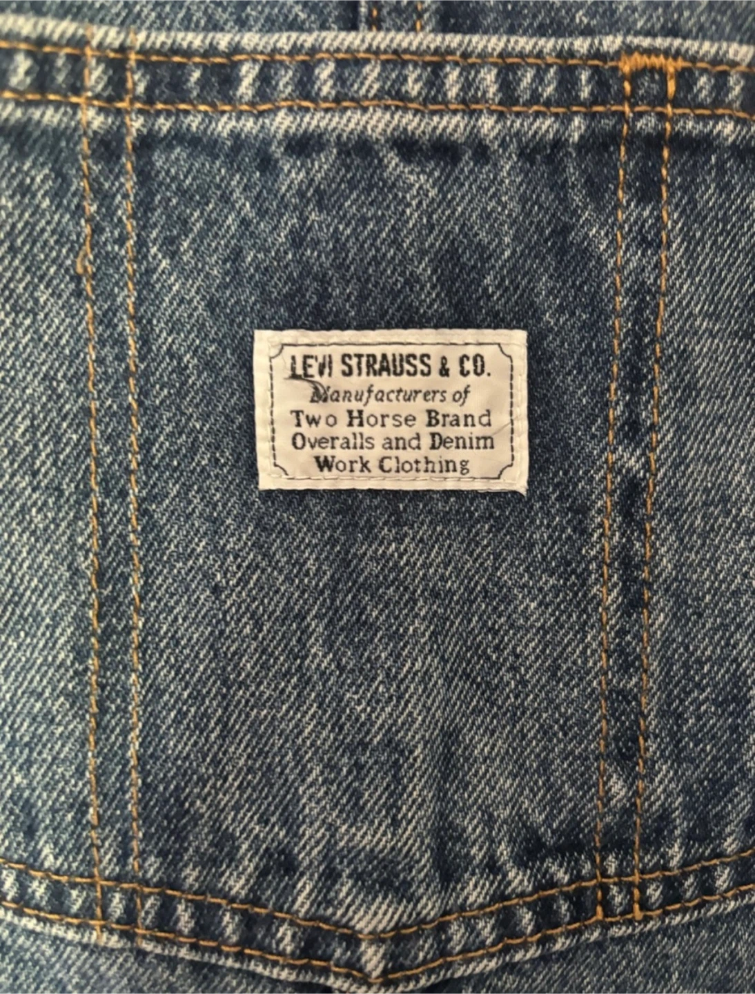 (XS) Levi's Premium Denim Overalls - photo 2