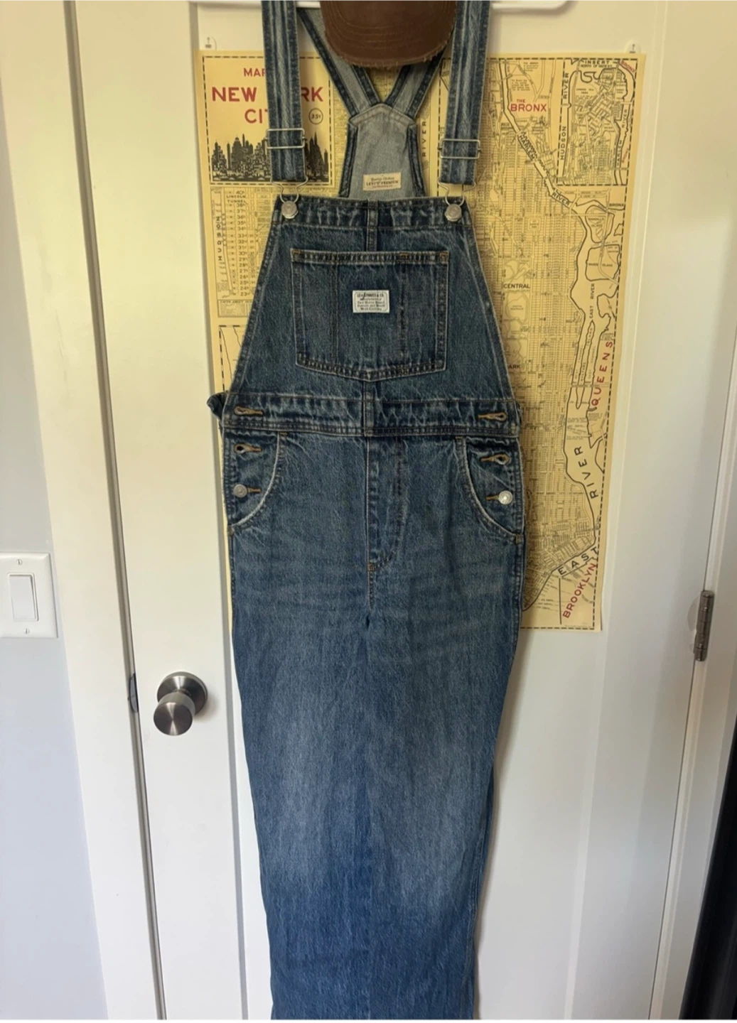 (XS) Levi's Premium Denim Overalls - photo 4