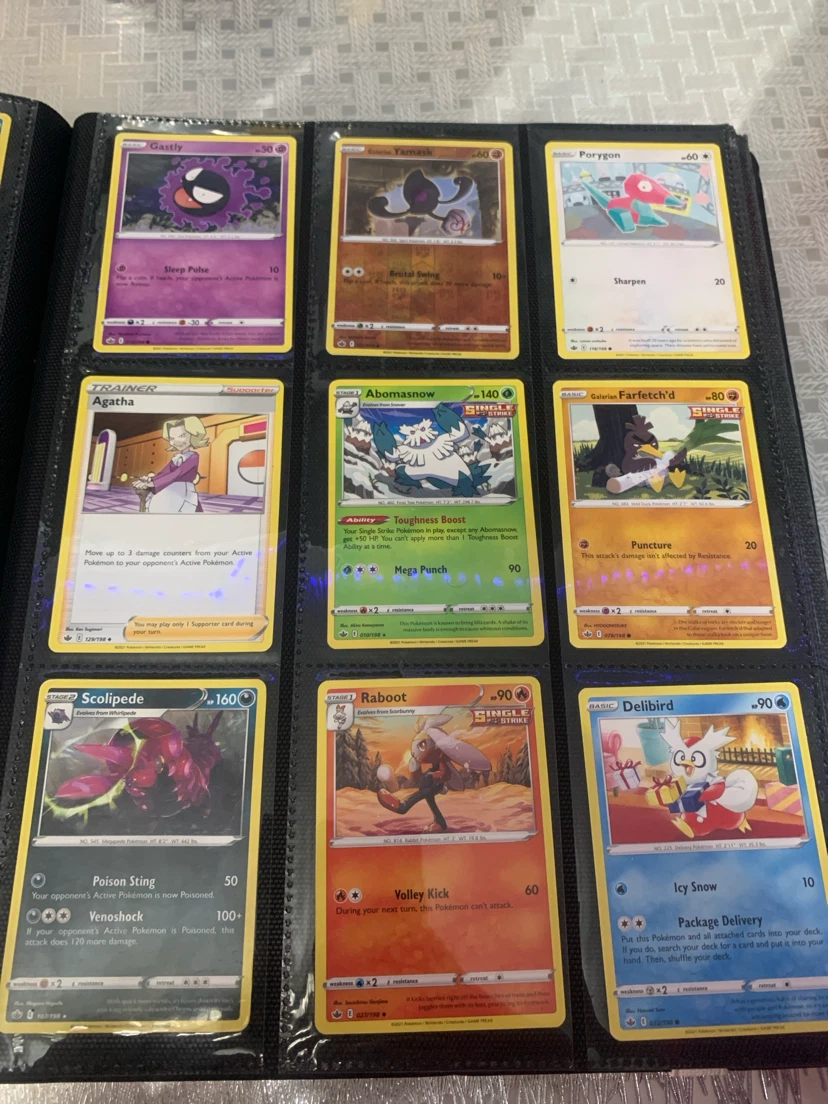 Assorted Pokémon Trading Cards in Binder - photo 4