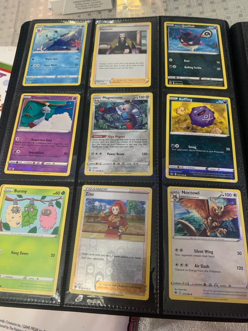 Assorted Pokémon Trading Cards in Binder - photo 5