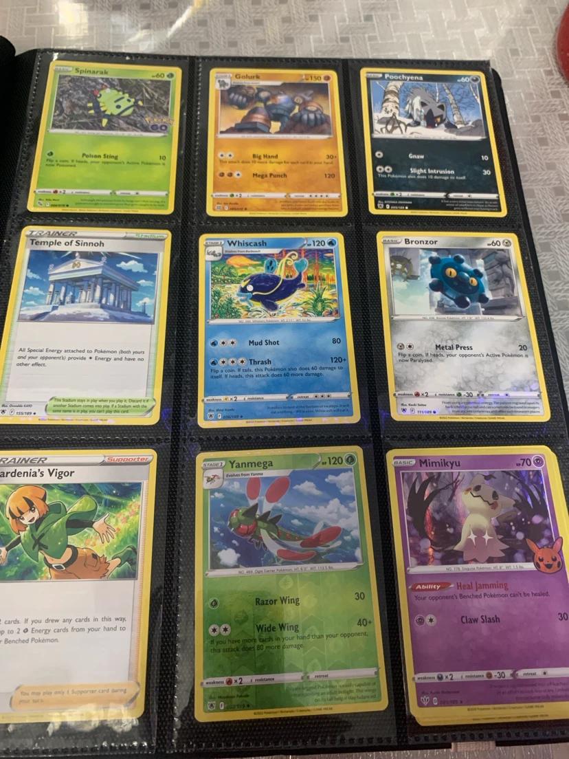 Mixed Pokémon and Digimon trading card binder - photo 2