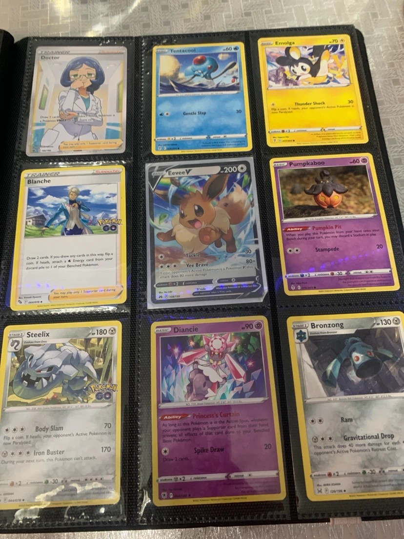 Mixed Pokémon and Digimon trading card binder - photo 5
