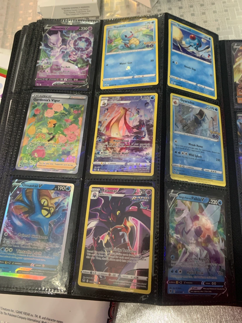 Assorted Pokemon Card Collection in Binder - photo 4
