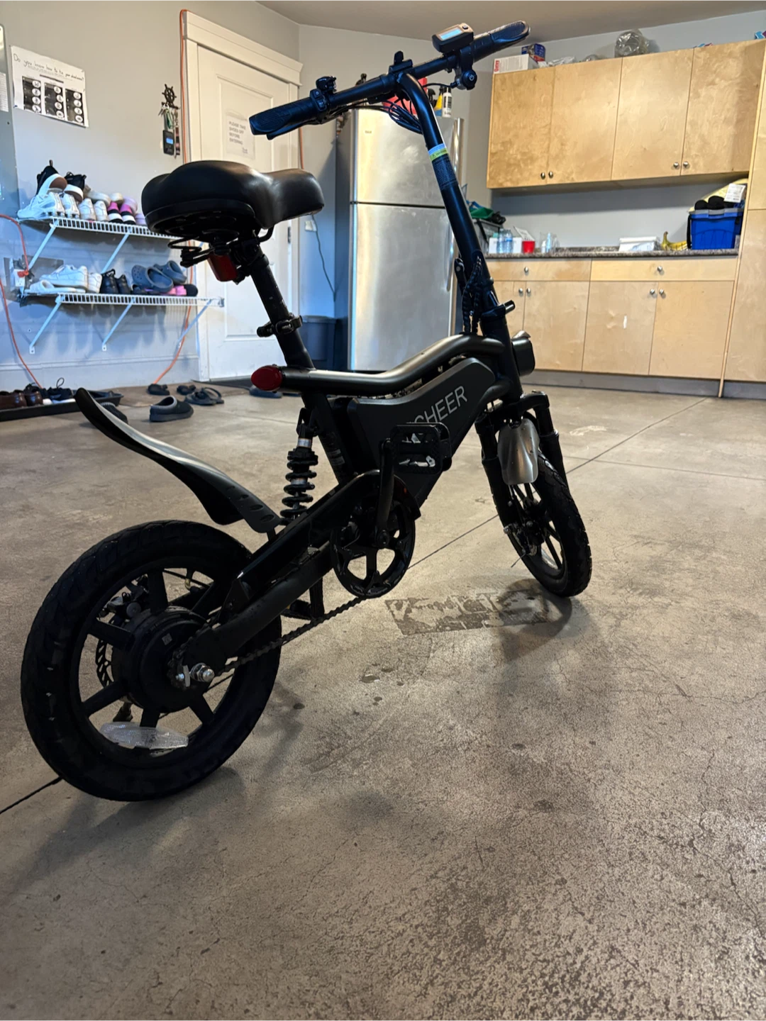 Ancheer Folding Electric Bicycle