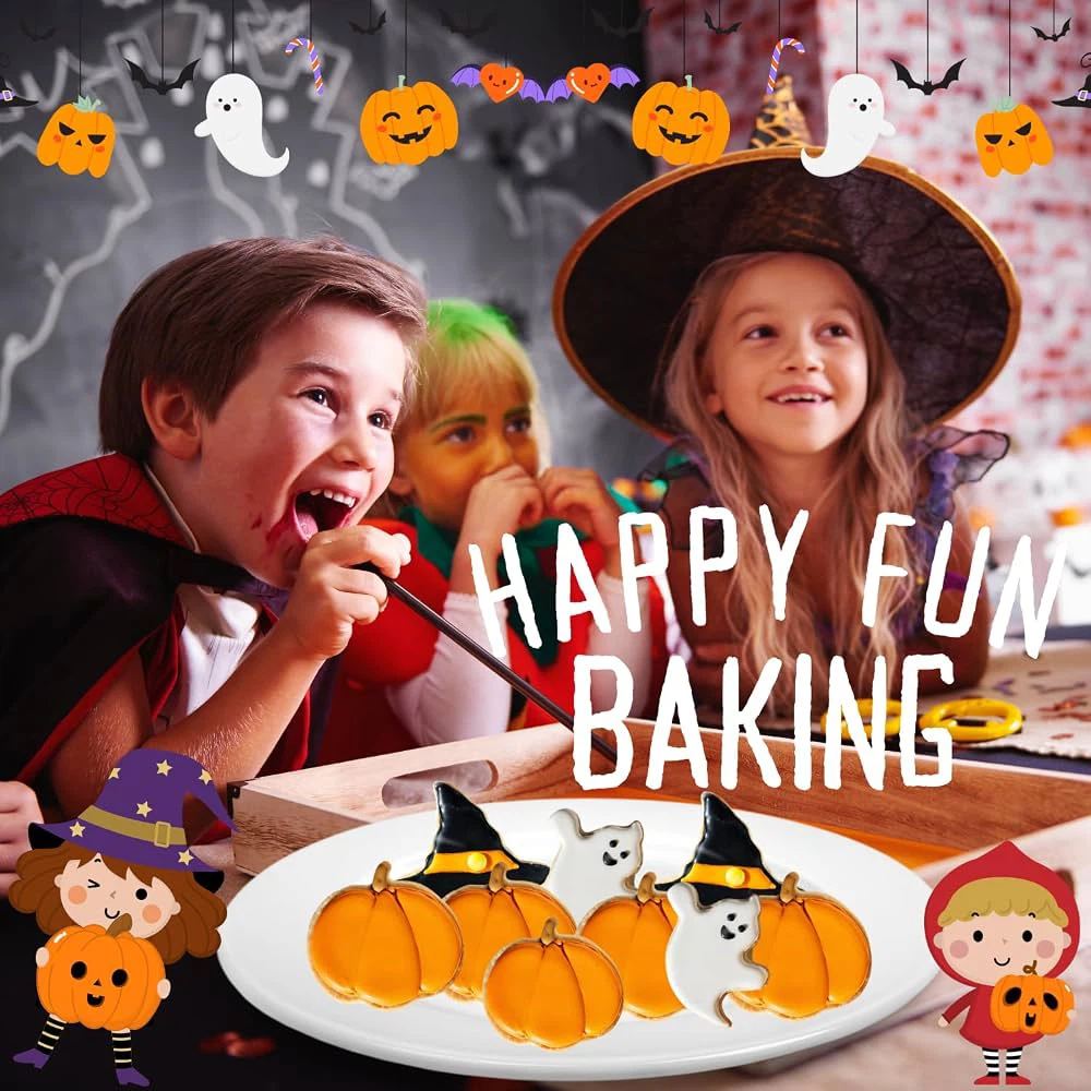 New Halloween cookies 7 pieces cutters - photo 4