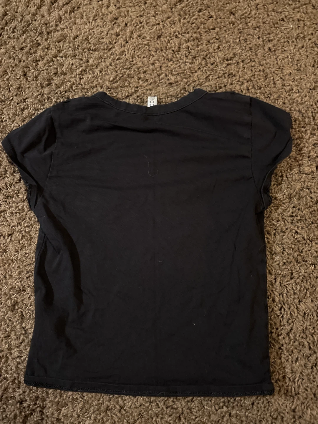 H&M DIVIDED Black baby tee - photo 2