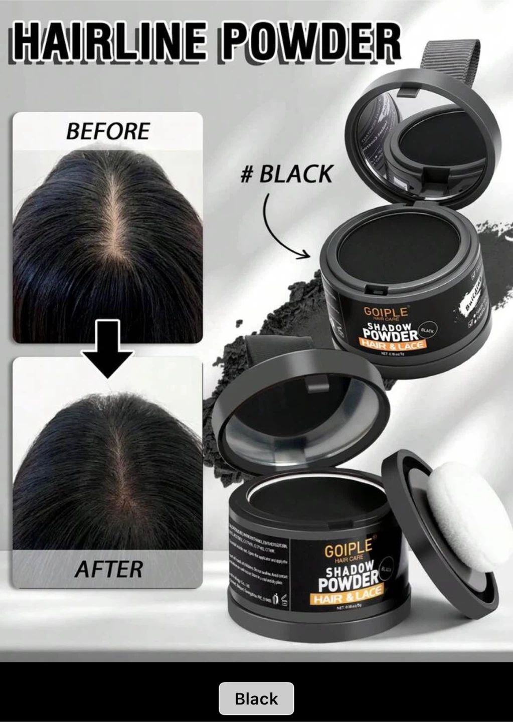 Goiple Shadow Powder Hairline Filler - photo 4
