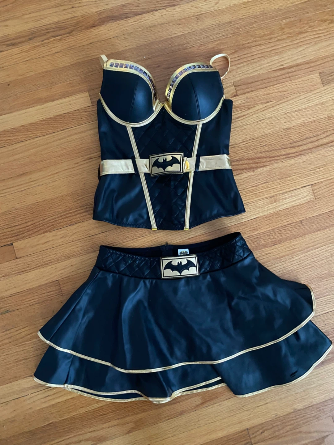 Batman Corset and Skirt Halloween costume