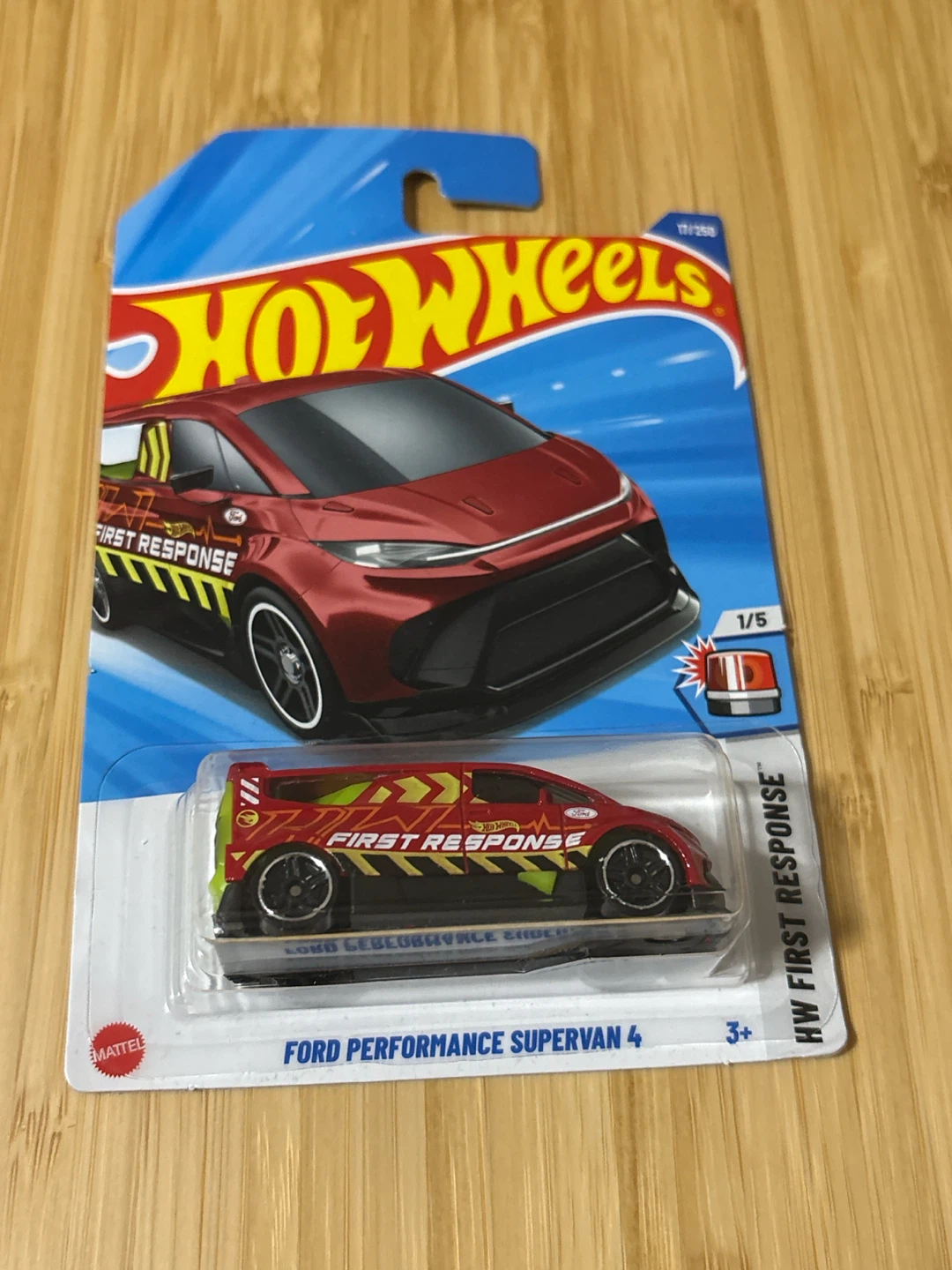 Ford performance supervan 4 hotwheels treasure hunt
