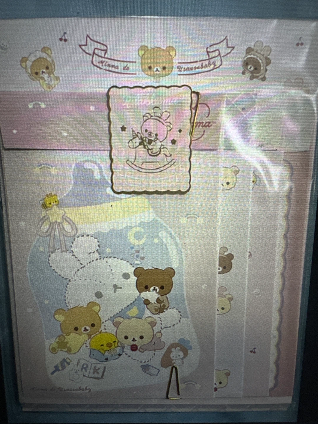 Rilakkuma Stationery Letter Set “Minna de Usausa Baby”
