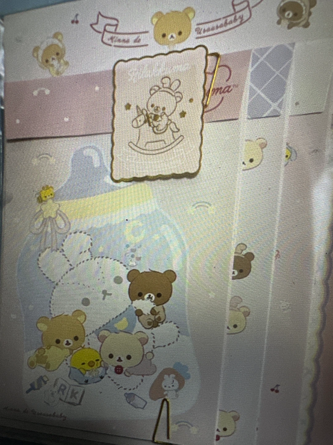 Rilakkuma Stationery Letter Set “Minna de Usausa Baby” - photo 2