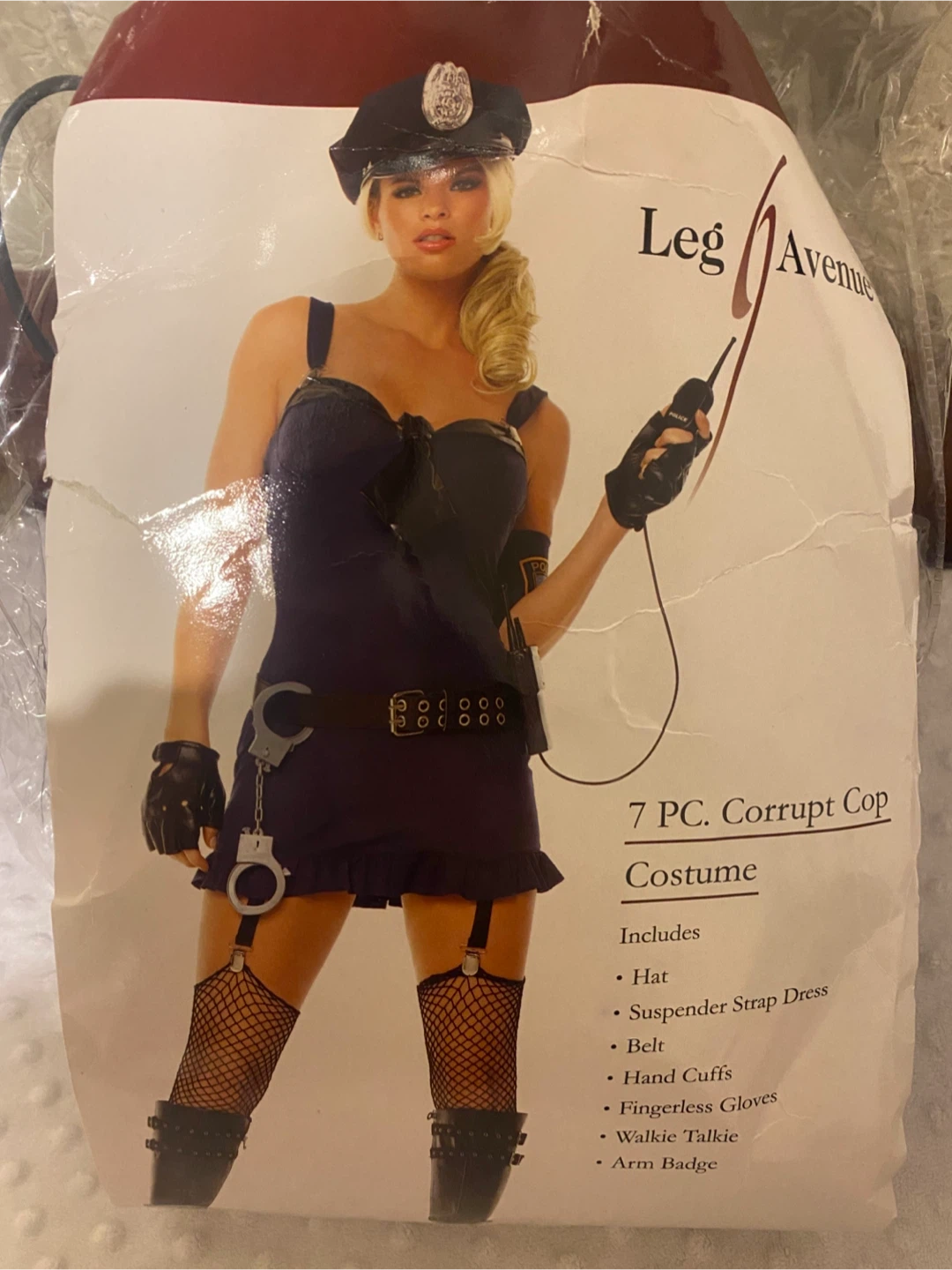 Leg Avenue 7-Piece Corrupt Cop Costume