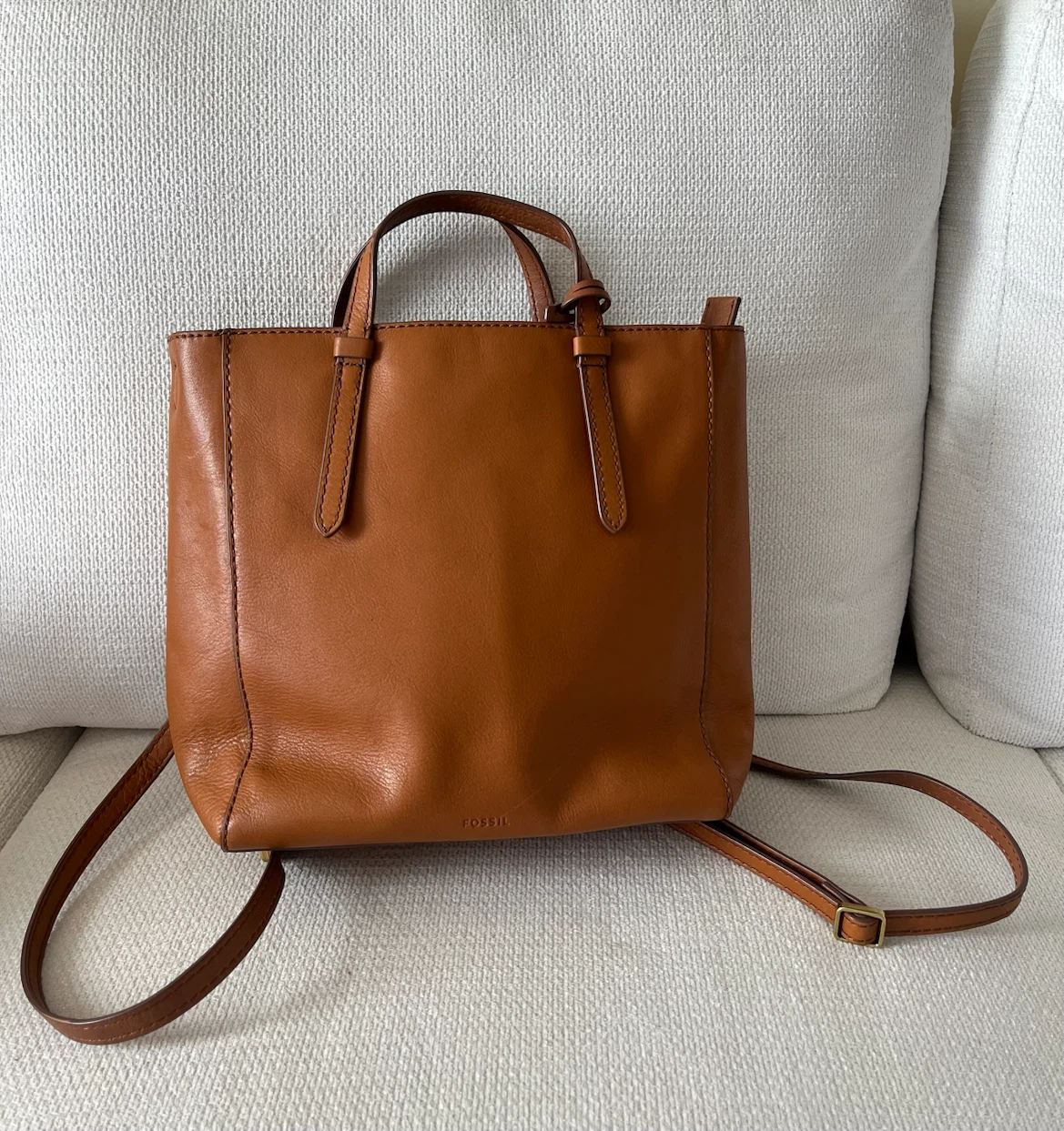 Fossil Leather Convertible Backpack - photo 3