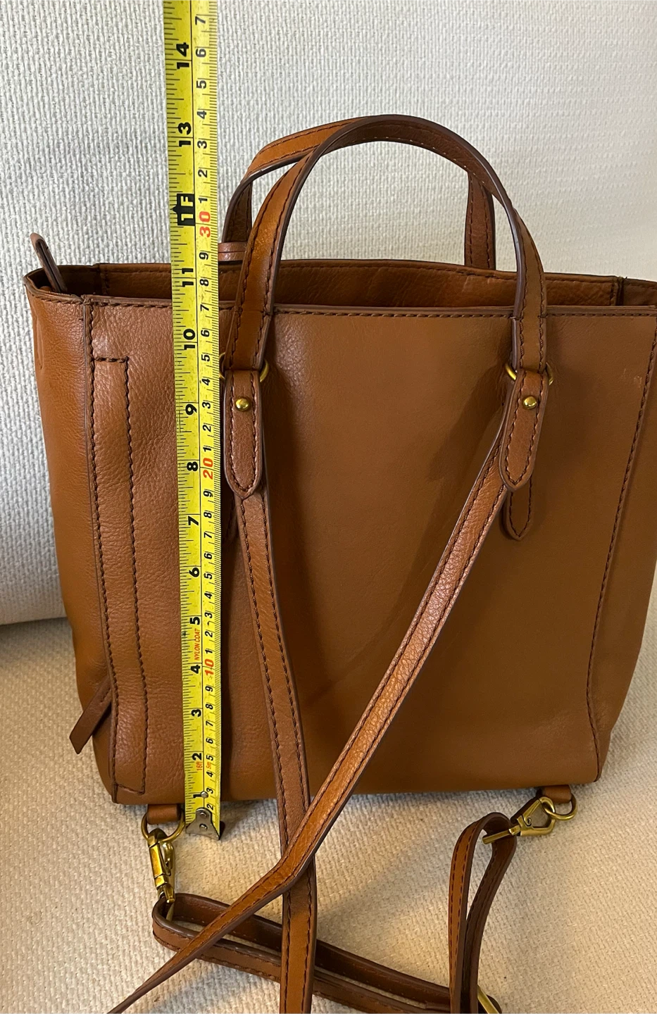 Fossil Leather Convertible Backpack - photo 5