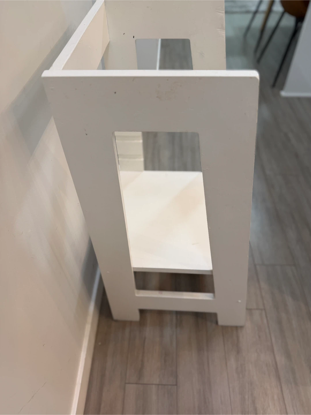 White Adjustable Toddler Kitchen Learning Tower