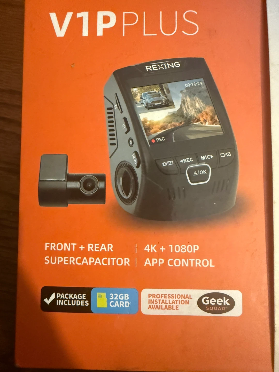 Dash cam front + rear V1P Plus - photo 4