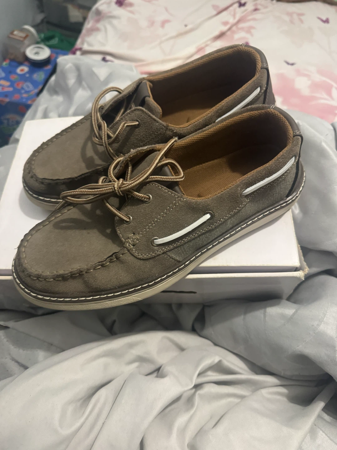 Sears Men's Canvas Boat Shoes - photo 2
